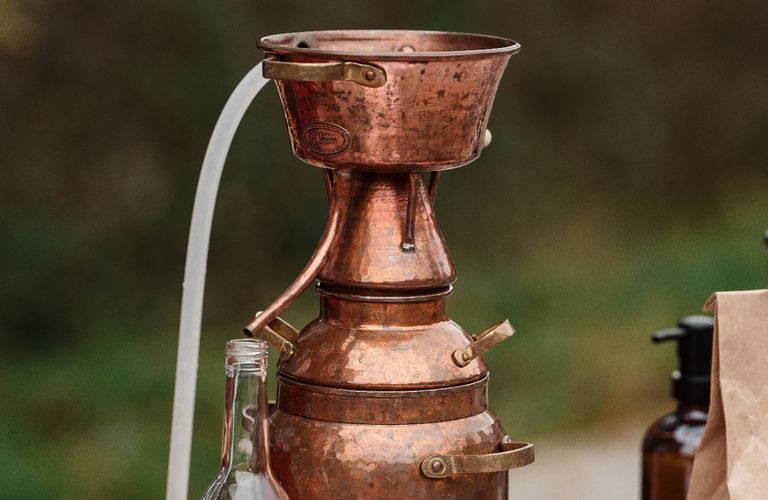 Bild Flasche mit Kräuterauszügen